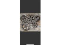 ❤️⚙️⚙️ Lovely cog gears wall decoration garden