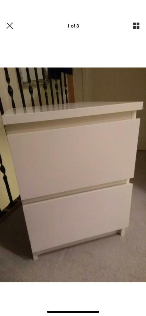 Wanted Whit Ikea Malm Furniture In Bury St Edmunds Suffolk
