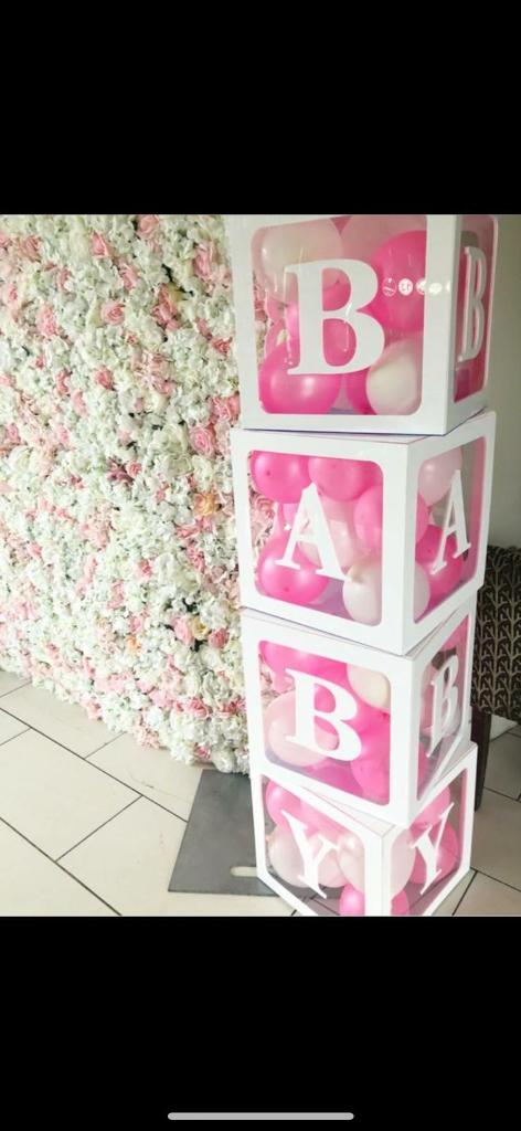 Baby Blocks Baby Shower Decorations Hire In Seacroft West