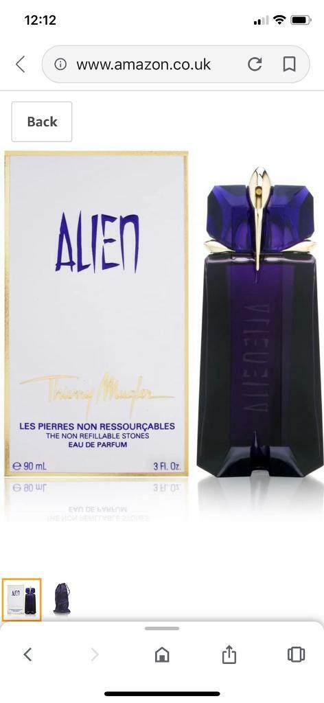 eau de parfum 90ml brand Thierry Mugler Alien For Women EDP 90ml