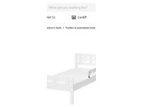 Ikea toddler bed (sheep headboard)