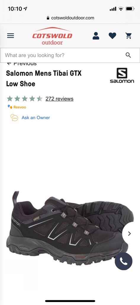 salomon tibai gtx low shoe