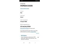 Honda, CG, 1989, 124 (cc)
