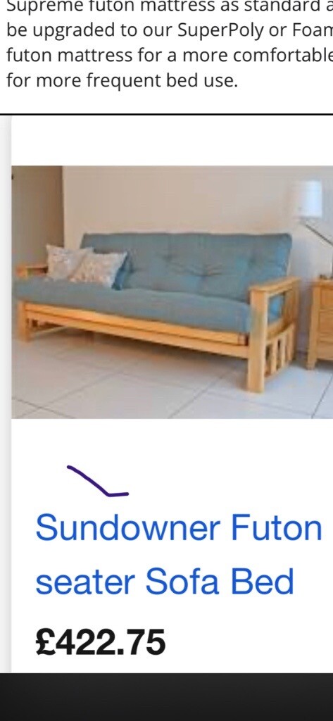 sundowner futon | in Rothwell, West Yorkshire | Gumtree