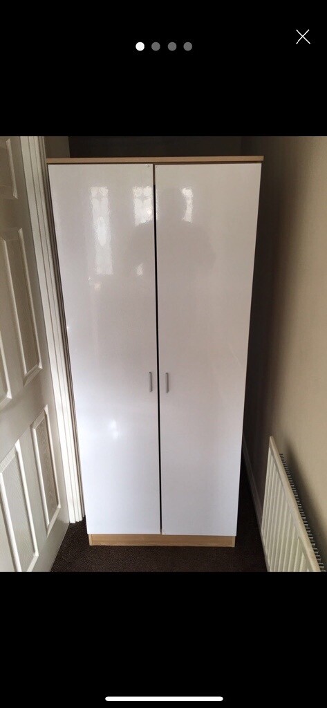 Gloss White Wardrobe In Spennymoor County Durham Gumtree