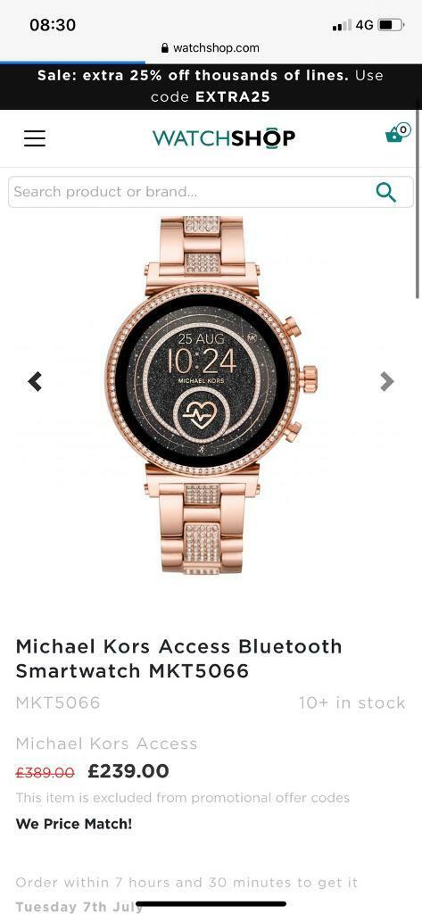 Michael Kors Access Bluetooth Smartwatch MKT5066 | in Quedgeley, Gloucestershire | Gumtree