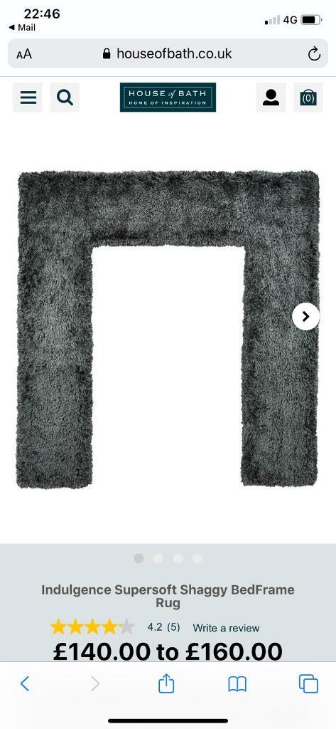 U shaped bed surround rug | in Carnoustie, Angus | Gumtree