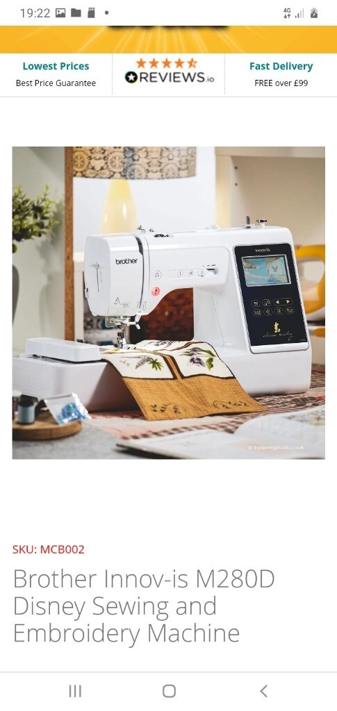 Brother lb5000 jessecmault  sewing machine  in hemel hempstead