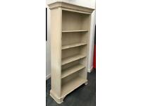 Solid wood, professionally painted shelving unit