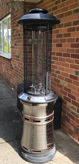 Santorini Real Flame Inferno Patio Heater In High Wycombe