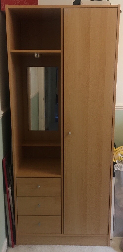 Argos Wardrobe With Mirror And Drawers In Cameron Toll Edinburgh