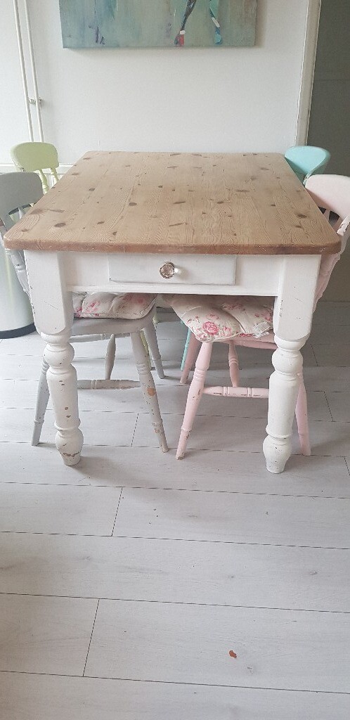 Shabby Chic Table And Chairs In Horsham West Sussex Gumtree