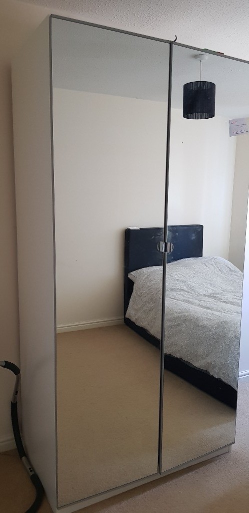 Mirrored Wardrobe Ikea For Sale In Llantwit Fardre Rhondda