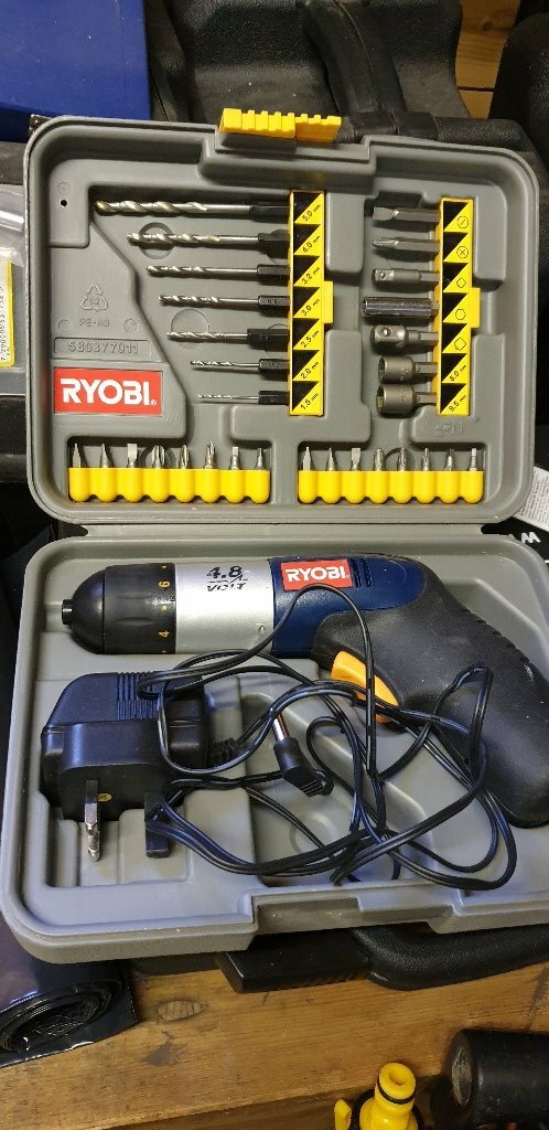 Ryobi Ergo 4v Cordless Screwdriver Departments Tradepoint