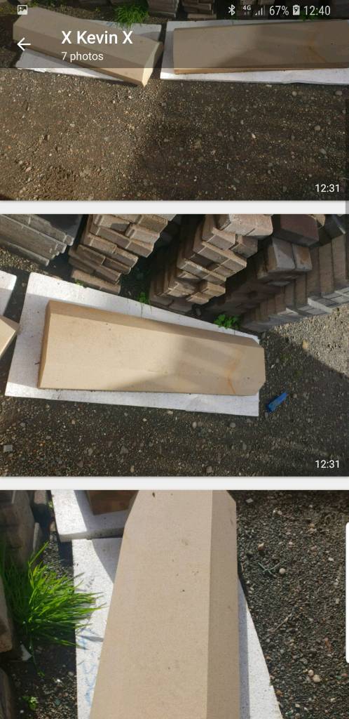 natural sandstone coping