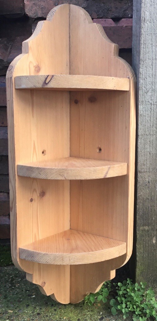 Pine corner shelf. in Norwich, Norfolk Gumtree