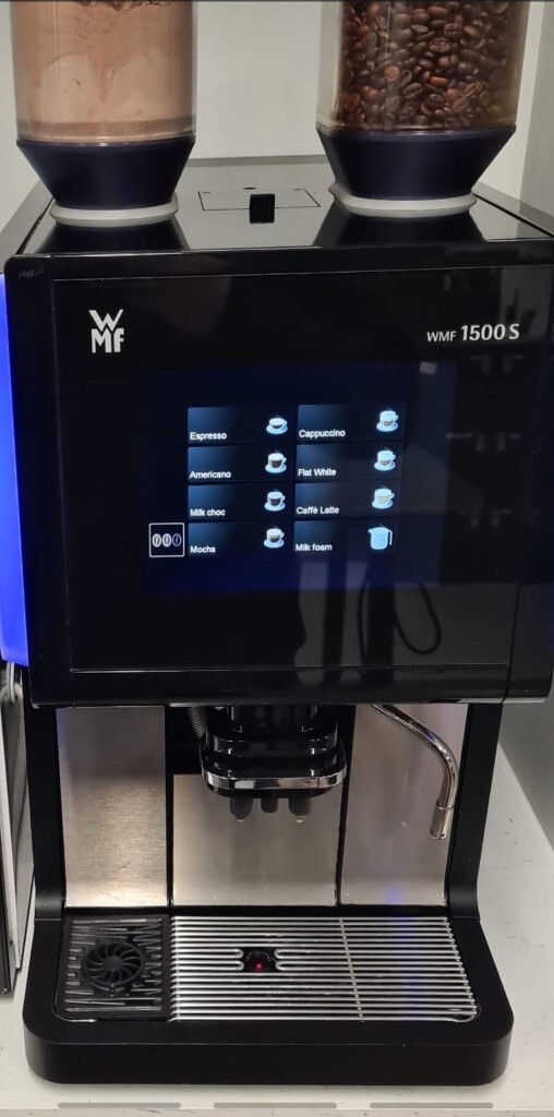 WMF 1500S Bean to Cup Coffee Machine and Milk Fridge (NEAREST OFFER!!!) in Camden, London