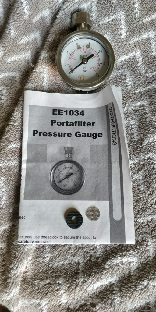 Portafilter Pressure Gauge Tester Gaggia Classic Coffee Machine