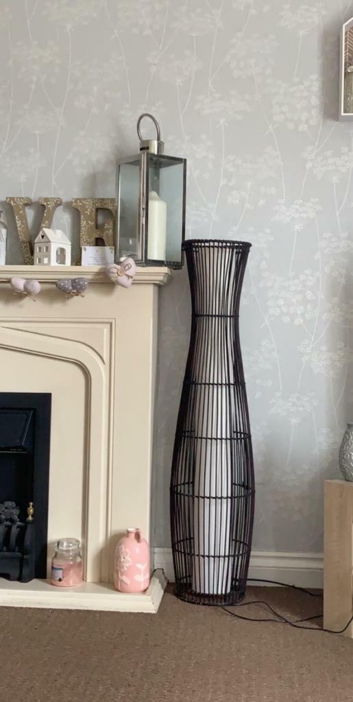 Rattan Floor Lamp As Seen In Argos For 50 No Offers In Stoke On