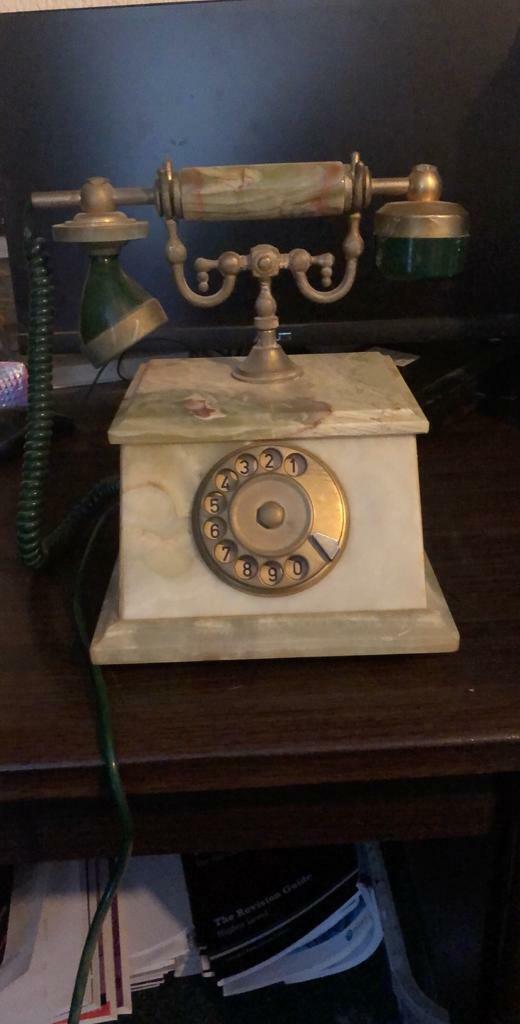 Stunning Antique Marble Telephone with Dial in Kings Heath, West Midlands Gumtree