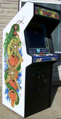 CENTIPEDE ARCADE PLAYS MILLIPEDE ALSO-COIN OPERATED-LOT OF NEW PARTS-LCD MONITOR
