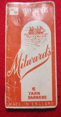 LARGE LOT OF VINTAGE HAND SEWING  NEEDLES LEATHER RUGS SAILS UPHOLSTERY