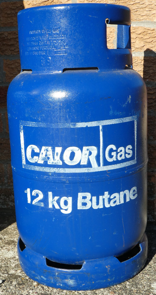 12KG Butane Gas Bottle, Calor Gas Bottle, Heater, Camping Gas