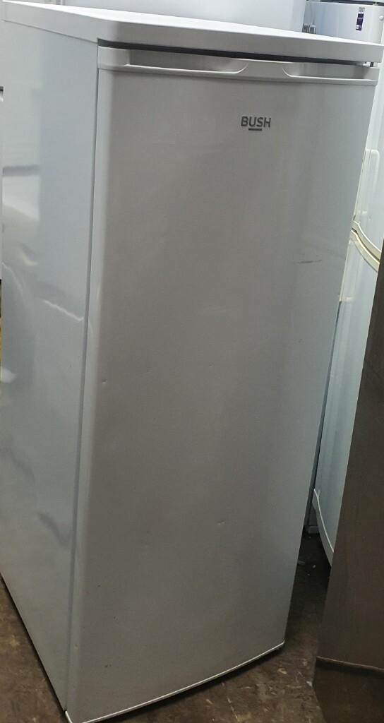 Bush BTL55143W Larder Upright Fridge (4.5ft Tall) 163litres White in