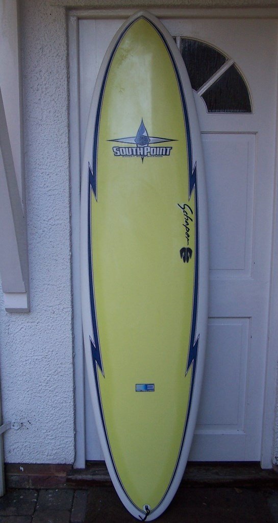 6'10 Surfboard Southpoint timebomb bonga perkins model in Ottery St