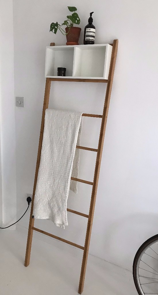 Habitat Bamboo Bathroom Towel Ladder in Bethnal Green, London Gumtree