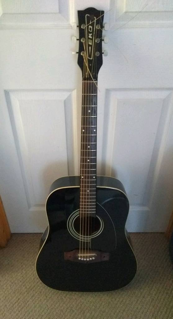 Rare Vintage Italian Eko Acoustic Dreadnought Guitar in Aberaeron, Ceredigion Gumtree
