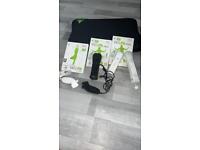 Wii fit board , wii fit games , controllers, numbchucks