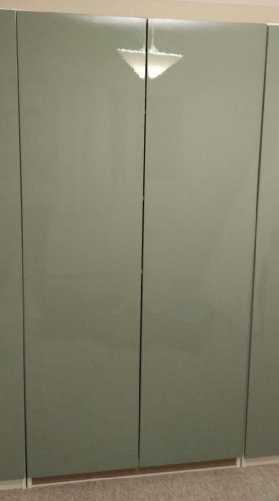 Double Ikea Pax Wardrobe For Sale With Shelves And Rail High