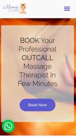 image for New Outcall mobile massage therapist's