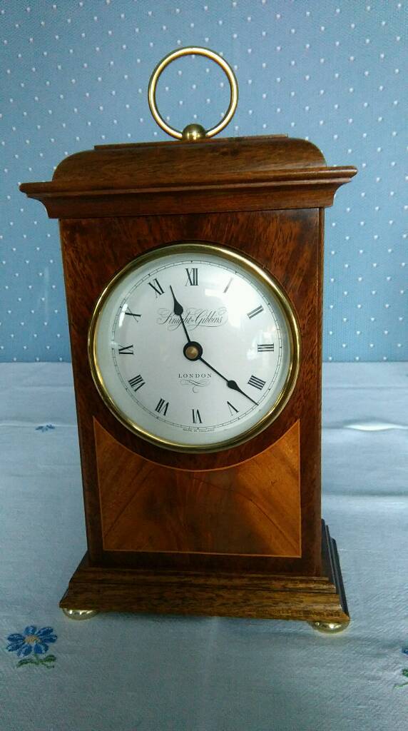 Superb Quality Knight And Gibbins Mantle Clock in Bedford