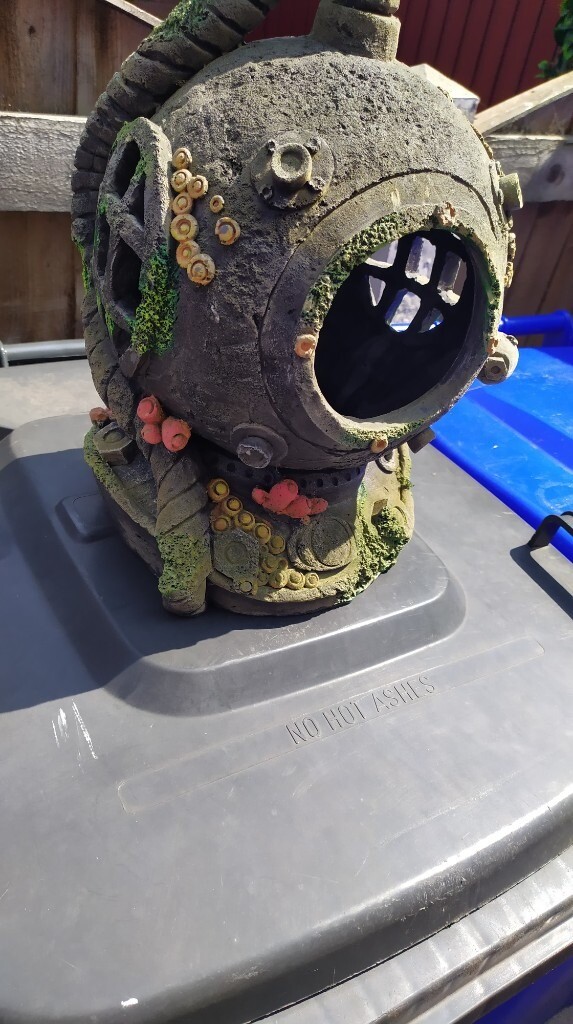 Large Diving Helmet Fish Tank Decoration in Long Eaton