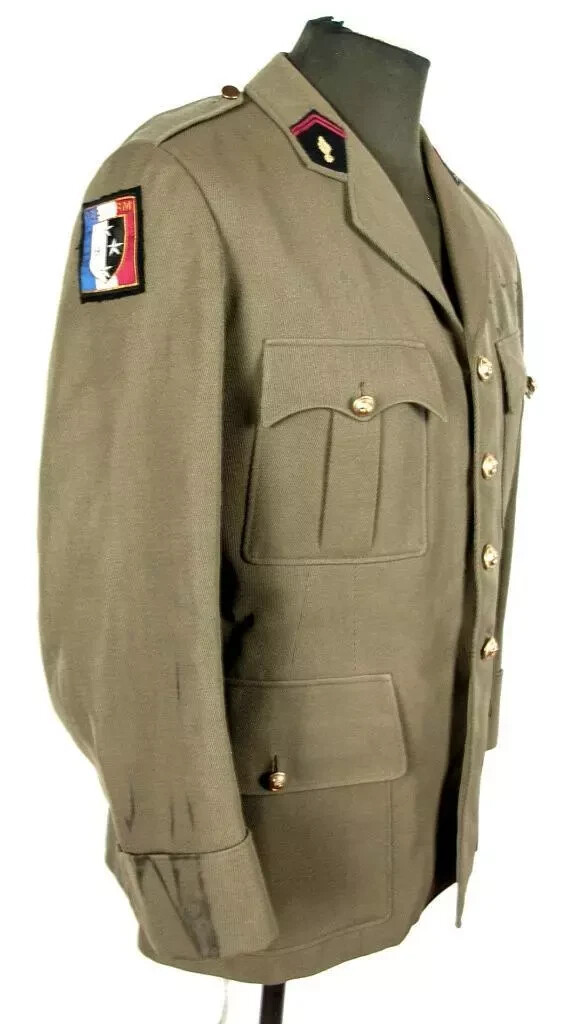 トップス 1950s French Army Field Officer Shirt 1950s French Army Field Shirt, M47 Deadstock, Size M to XL