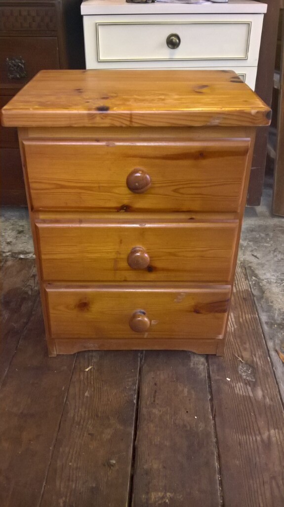 Solid pine bedside table also have another one in Salisbury