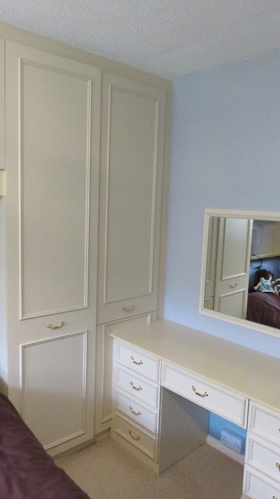 Bedroom Furniture Fitted Wardrobes Over Bed Storage And