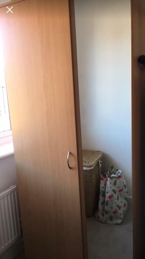 Mirrored Wardrobe In Old St Mellons Cardiff Gumtree