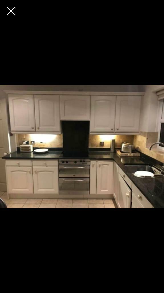 Oven Sink And Cream Kitchen Cabinets For Sale In Llanrumney Cardiff Gumtree