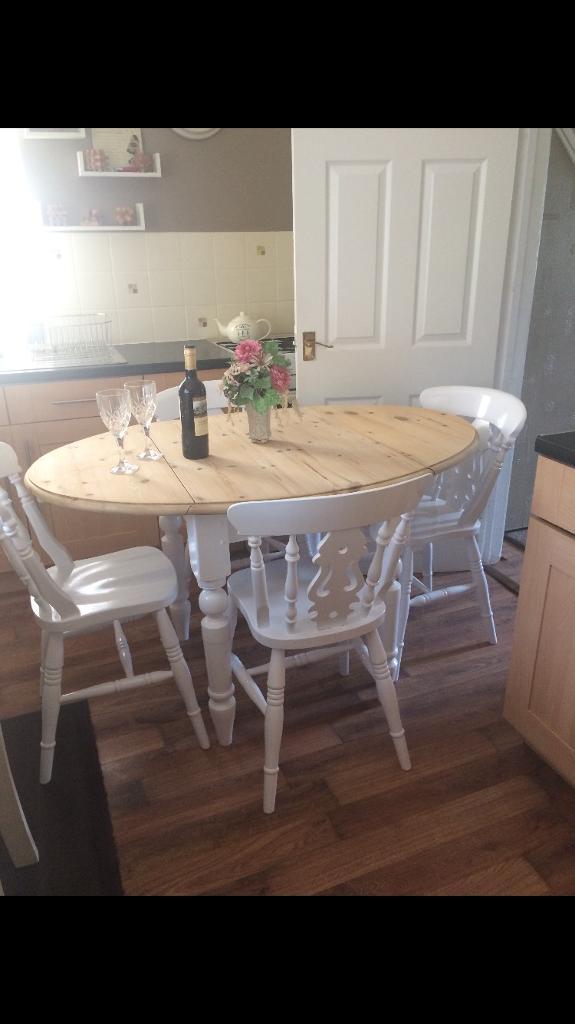 Shabby Chic Table And Chairs Images
