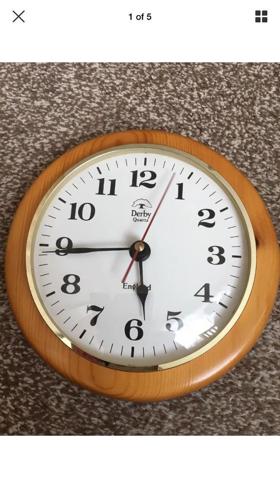 Kitchen wall wooden clock in Bucksburn, Aberdeen Gumtree