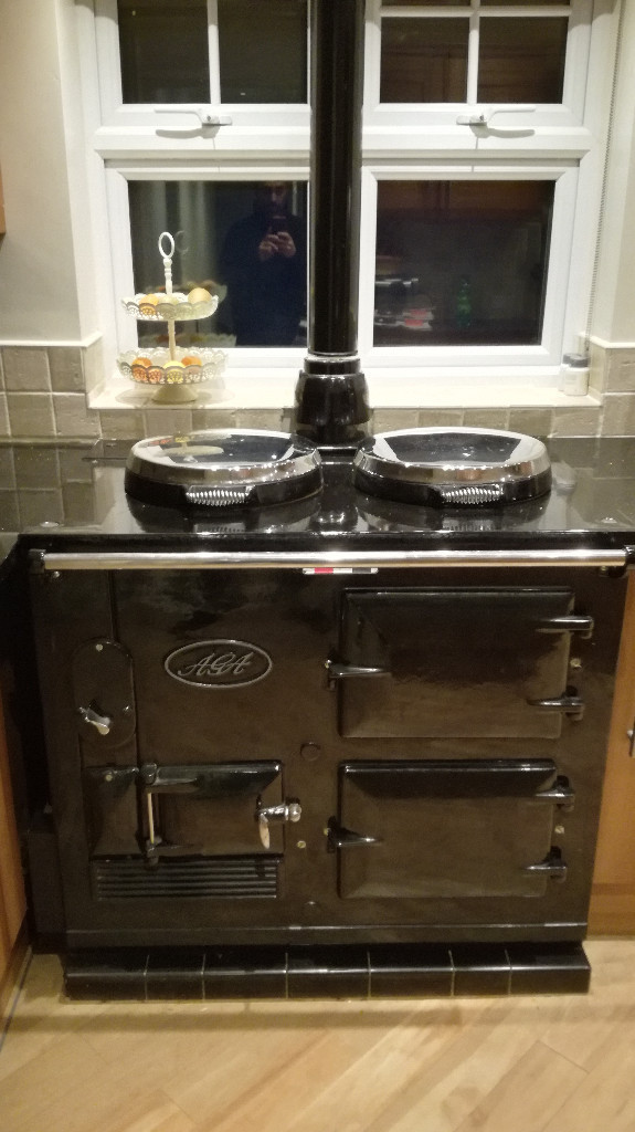Reconditioned cast iron Traditional Aga range, gas AGA Standard 2 oven