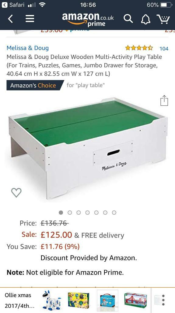 Melissa And Doug Play Activity Table In Bookham Surrey Gumtree