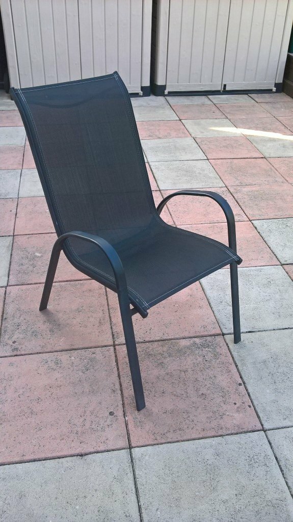 5 x Homebase Andorra Black Chairs | in Newcastle-under 