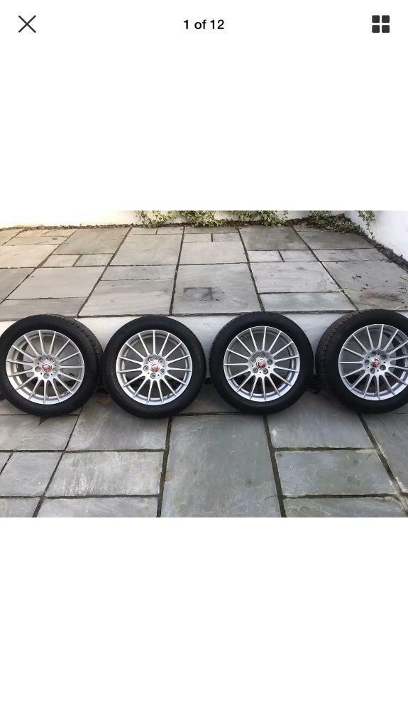 Jaguar XE genuine 17” alloy wheels and premium tyre set in Penarth