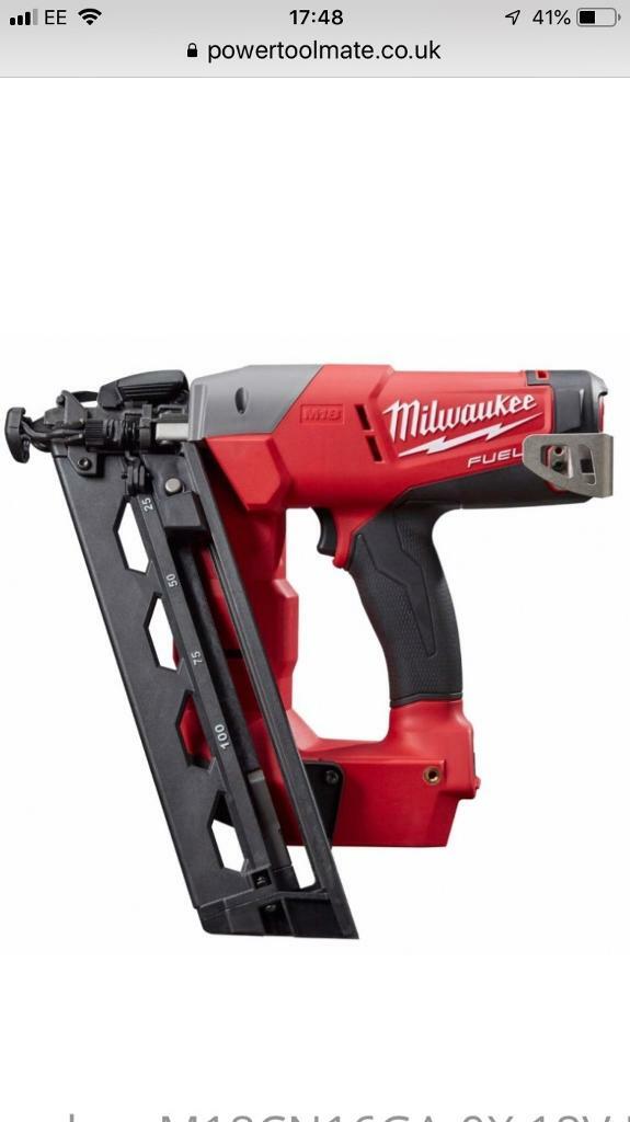 Milwaukee 16 gauge nailer in Huddersfield, West Yorkshire Gumtree