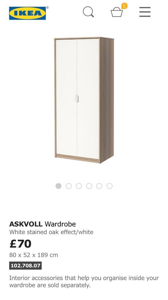 Wardrobe In Tamworth Staffordshire Gumtree