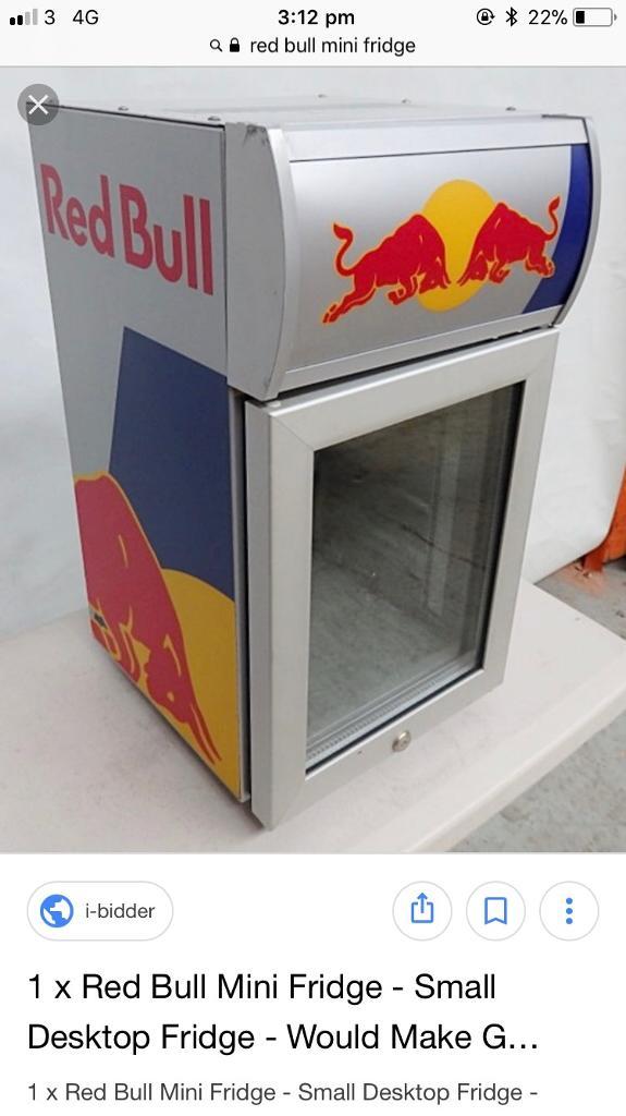 Red Bull Mini Fridge in Garston, Merseyside Gumtree